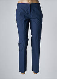 Pantalon 7/8 țesătură poplin mărime normală albastru TWINSET femeie