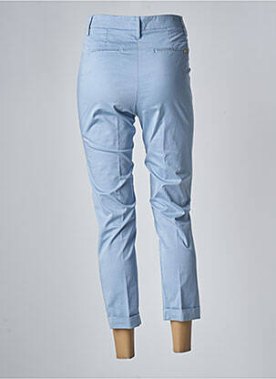 Pantalon 7/8 elasticitate mărime normală albastru MANILA GRACE femeie