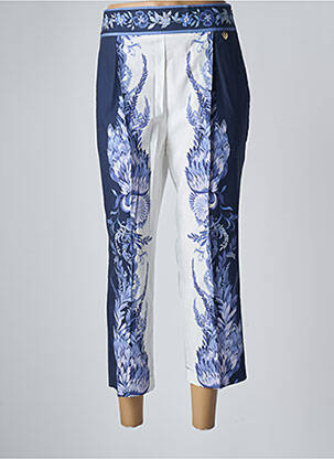 Pantalon 7/8 talie înaltă talie înaltă albastru TWINSET femeie