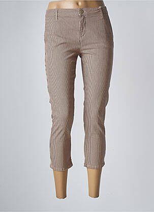 Pantalon trei sferturi bej MANILA GRACE femeie