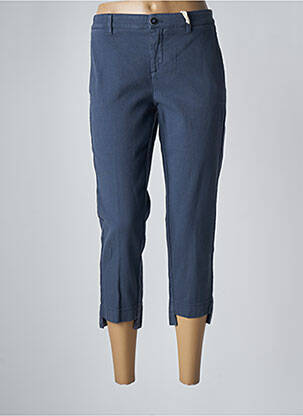 Pantalon trei sferturi albastru MANILA GRACE femeie