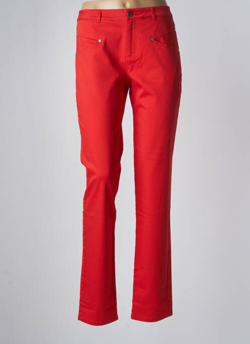 Pantalon slim roșu BLEU BLANC ROUGE femeie