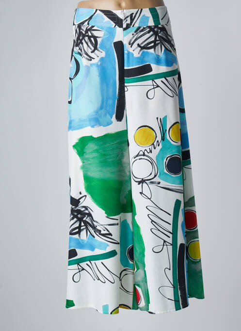 Pantalon trei sferturi albastru INDIES femeie