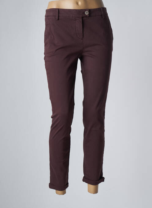 Pantalon 7/8 roșu MANILA GRACE femeie