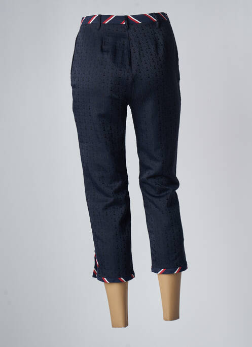 Pantalon trei sferturi albastru MANILA GRACE femeie