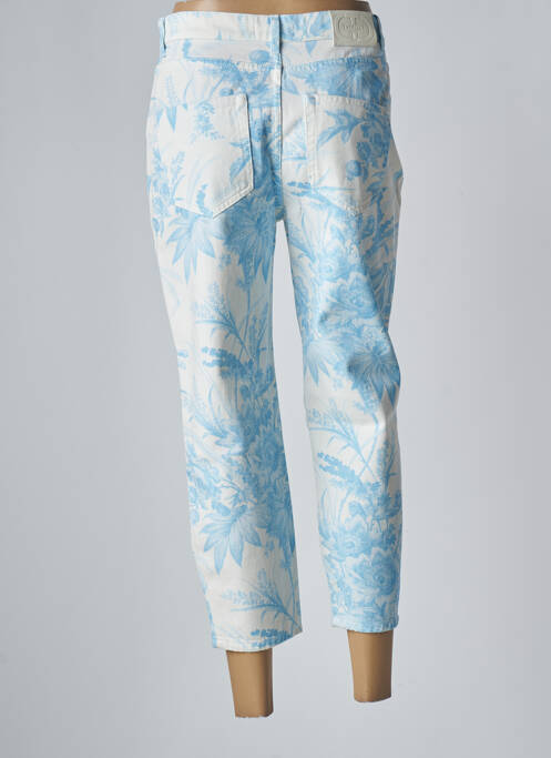 Blugi cu croială dreaptă albastru TWINSET femeie