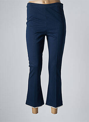 Pantalon 7/8 talie înaltă talie înaltă albastru TWINSET femeie