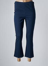 Pantalon 7/8 talie înaltă talie înaltă albastru TWINSET femeie