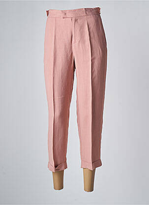 Pantalon 7/8 închidere cu fermoar sub clapetă cu cârlig mărime normală roz TWINSET femme