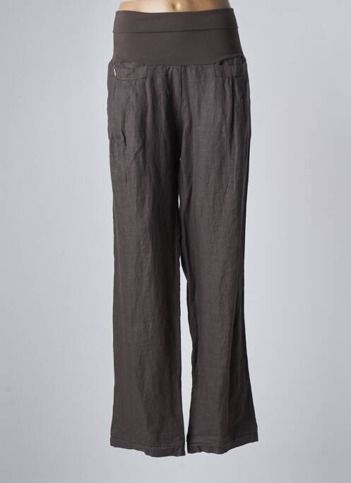 Pantalon drept maro MANILA GRACE femeie