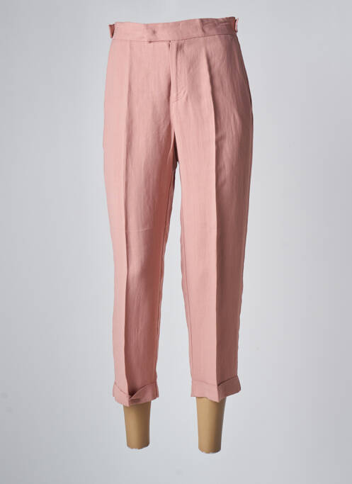 Pantalon 7/8 roz TWINSET femeie