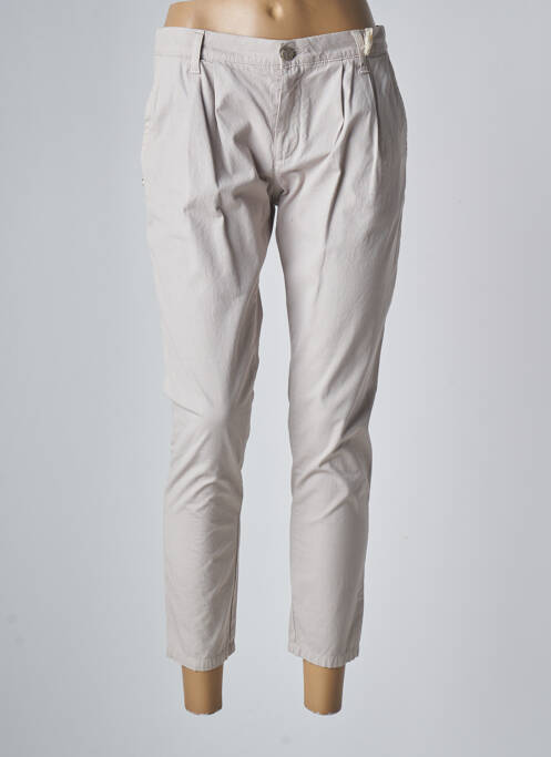 Pantalon 7/8 gri MANILA GRACE femeie