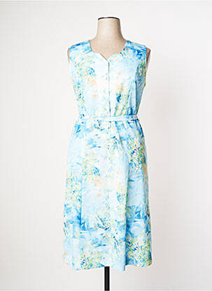 Rochie midi albastru JSW PARIS femeie