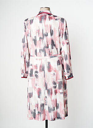 Rochie midi mâneci lungi mâneci lungi roz JSW PARIS femeie