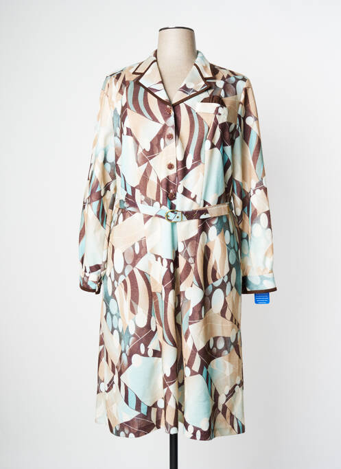 Rochie midi maro JSW PARIS femeie