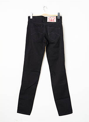 Pantalon slim țesătură poplin mărime normală negru MUSTANG femeie