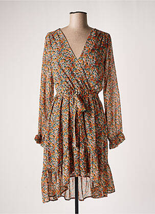 Rochie midi portocaliu CHERRY PARIS femeie