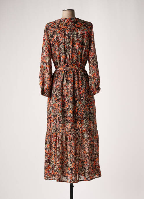 Rochie lungă maro LILI & LALA femeie