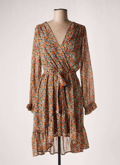 Rochie midi portocaliu CHERRY PARIS femeie