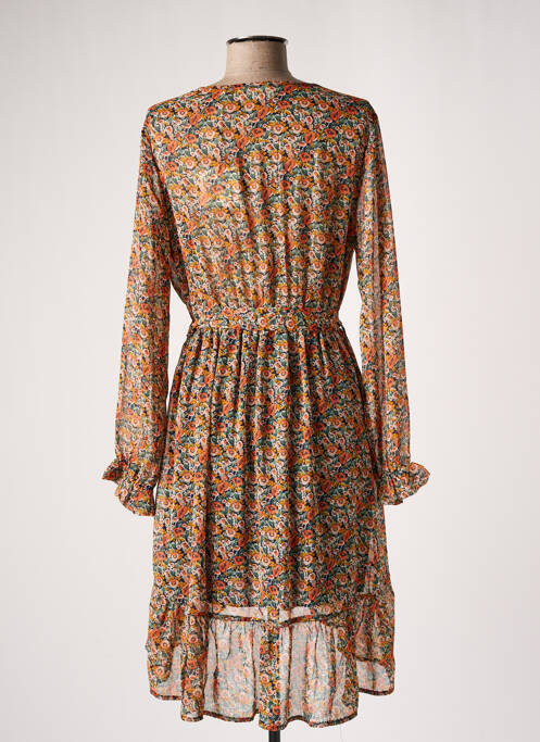 Rochie midi portocaliu CHERRY PARIS femeie