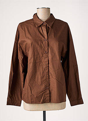 Cămașă maro CERISE BLUE femeie