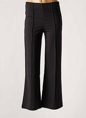Pantalon evazat elasticitate mărime normală negru JUBYLEE femeie