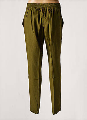 Pantalon drept elasticitate mărime normală verde AKOZ femeie