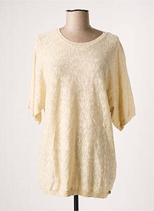 Pulover tunică bej YEST femeie