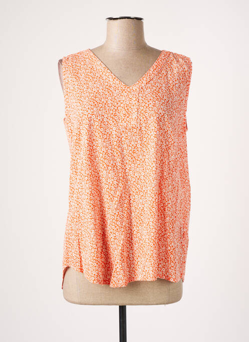 Top portocaliu KAFFE femeie