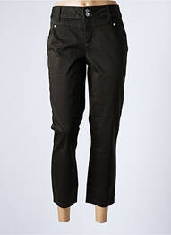 Pantalon 7/8 elasticitate mărime normală verde STREET ONE femeie