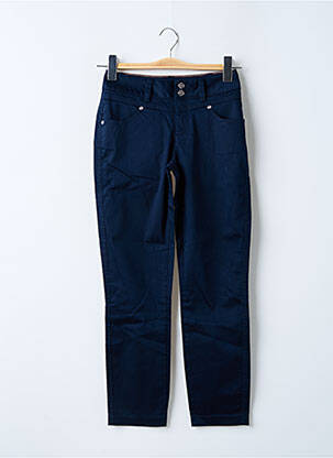 Pantalon slim albastru STREET ONE femeie