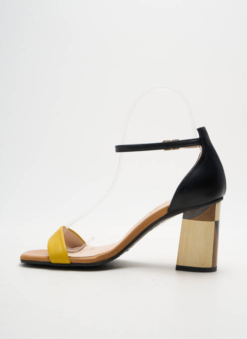 Sandale/Pantofi decupați galben LODI femeie