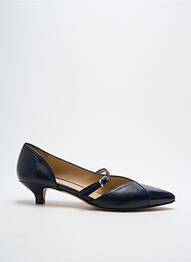 Pantofi cu toc închidere cu buclă(e) toc plat până la 3 cm albastru CRISTINA MILLOTTI femme