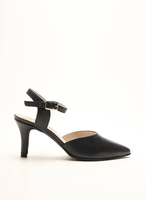 Sandale/Pantofi decupați negru ARTIKA SOFT femeie