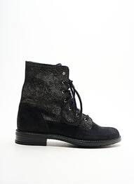 Botine/ghete toc mic toc plat până la 3 cm negru BELLAMY femme