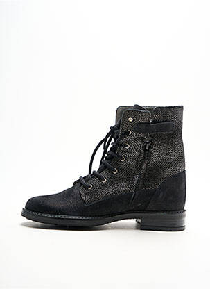 Botine/ghete toc mic toc plat până la 3 cm negru BELLAMY femeie