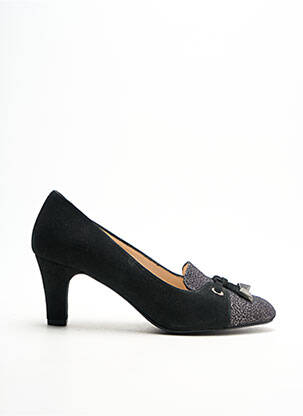 Pantofi cu toc tip de talpă amortizantă toc de 4 la 6 cm negru AMARU femeie