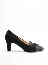 Pantofi cu toc tip de talpă amortizantă toc de 4 la 6 cm negru AMARU femme