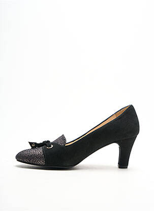 Pantofi cu toc tip de talpă amortizantă toc de 4 la 6 cm negru AMARU femeie