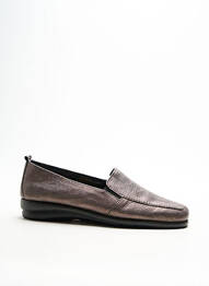 Mocasini material neted toc plat până la 3 cm maro AEROSOLES femeie