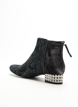 Botine/ghete toc mic toc plat până la 3 cm negru LOLLIPOPS femeie