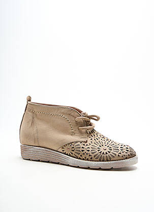 Botine/Ghete bej LA ZAMPA femeie