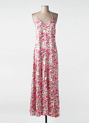 Rochie lungă roz KILKY femeie