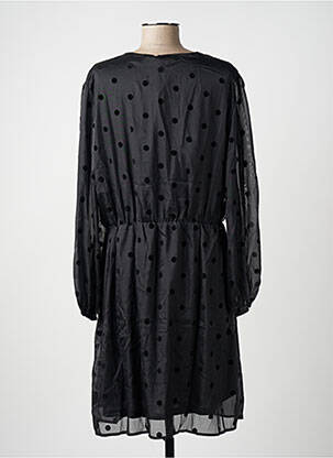 Rochie midi mâneci lungi mâneci lungi negru NOUGAT femeie
