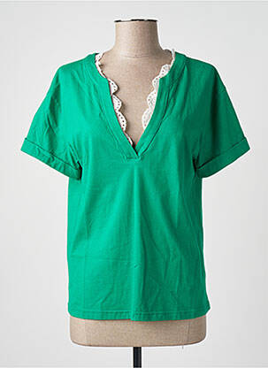 Tricou verde KILKY femeie