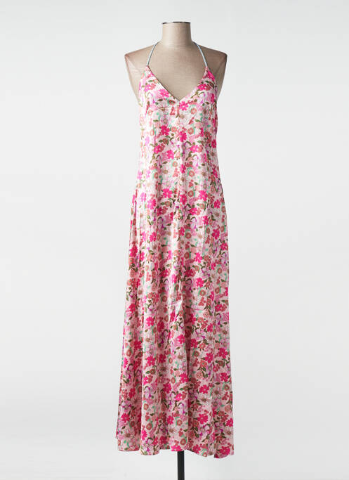 Rochie lungă roz KILKY femeie