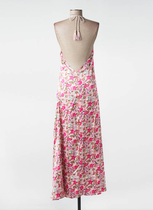 Rochie lungă roz KILKY femeie