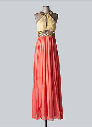 Rochie lungă roz FOREVER UNIQUE femeie