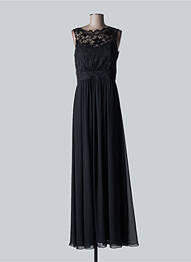 Rochie lungă fără mâneci fără mâneci negru FASHION NEW YORK femeie