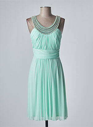 Rochie midi verde FASHION NEW YORK femeie